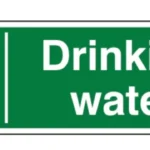 Safe to drink - drinking water sign