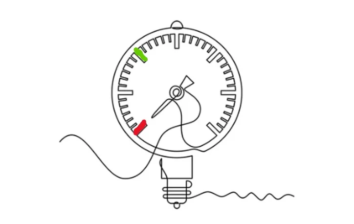 Water pressure meter
